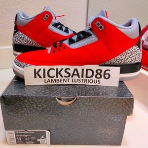Jordan 3 SE FIRE RED